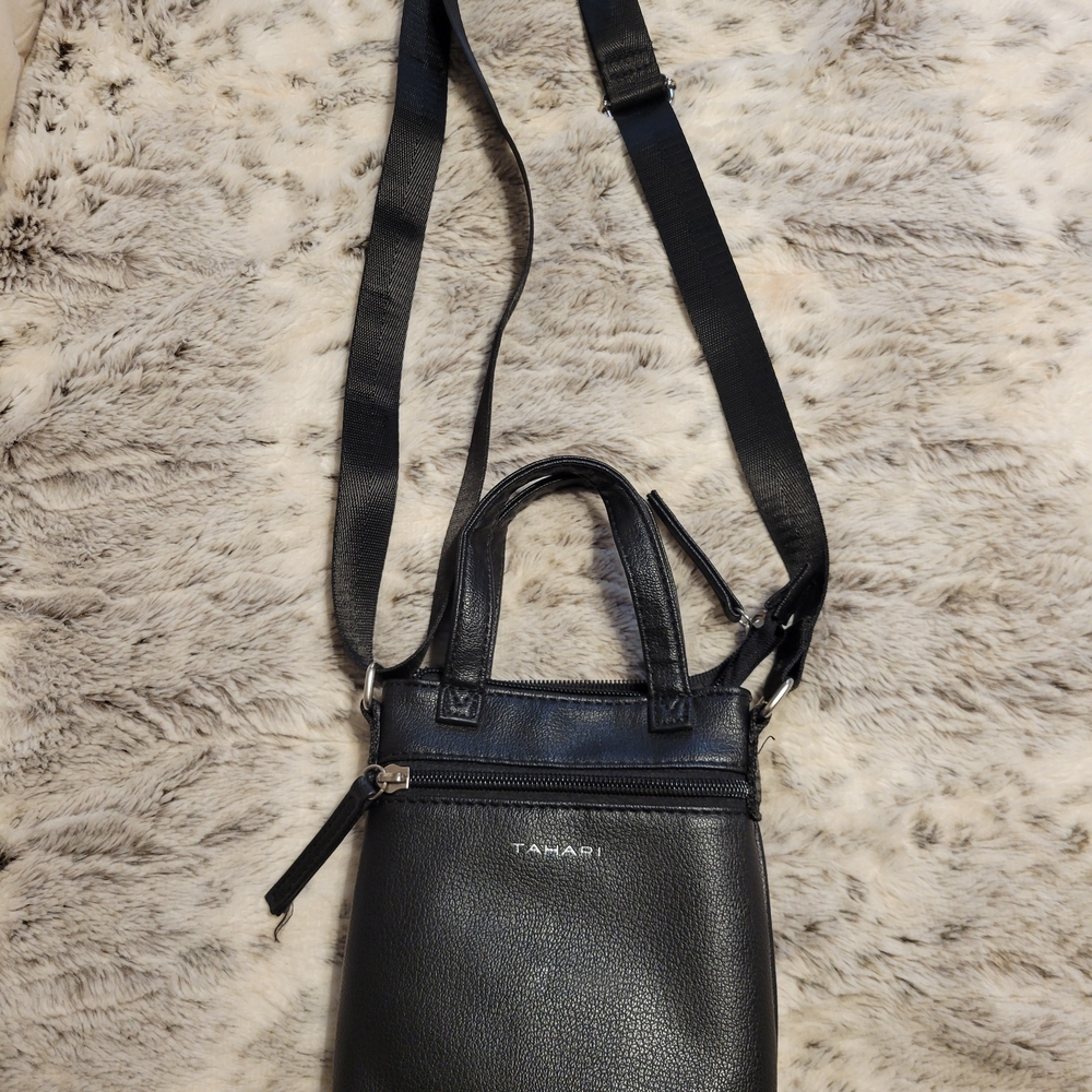 T Tahari Black Crossbody Bag